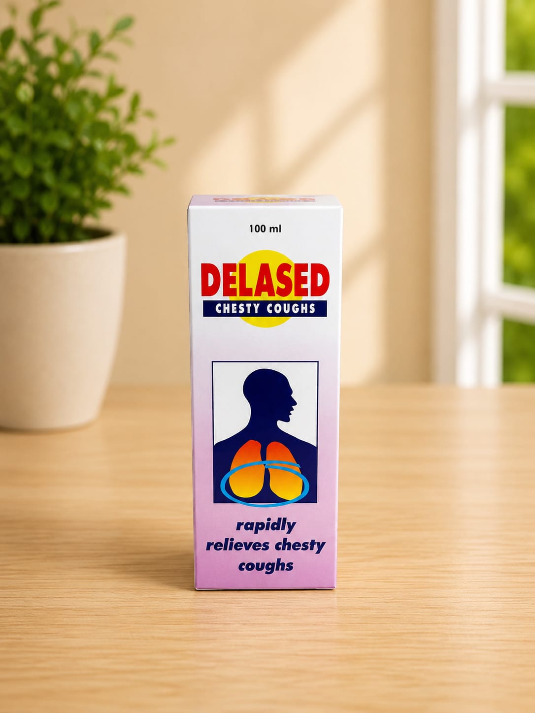 DELASED CHESTY COUGHS 100ML